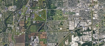 McDonough St, Joliet, IL - Vue aérienne  vue de carte