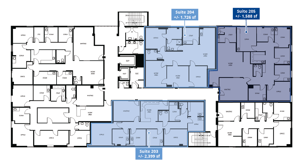 2323 16th St, Bakersfield, CA à louer Plan d’étage– Image 1 sur 1