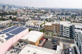 1034 Seward St, Los Angeles, CA - VUE AÉRIENNE vue de carte