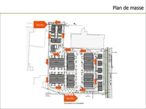 Local d’activités dans Saint-Priest à louer Plan de site– Image 1 sur 1
