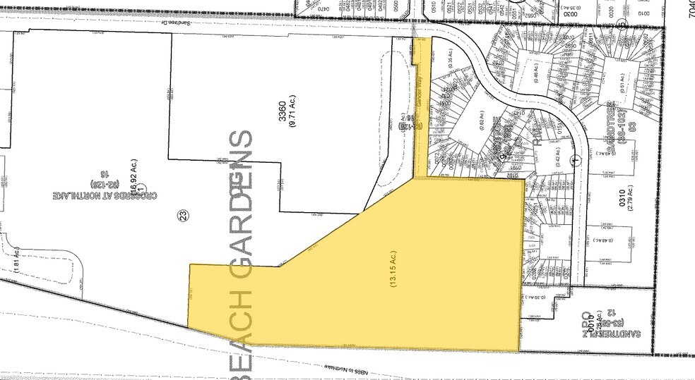 100 Gander Way, Palm Beach Gardens, FL à louer - Plan cadastral – Image 2 sur 3