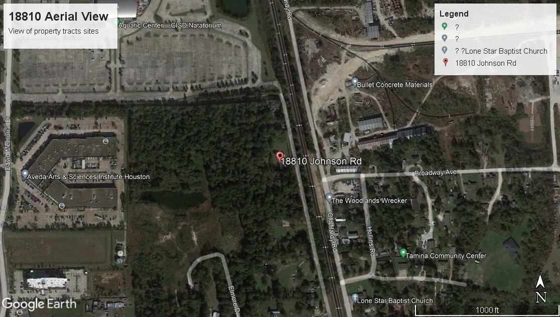 18810 Johnson Rd, Conroe, TX à vendre Photo de l’immeuble– Image 1 sur 5