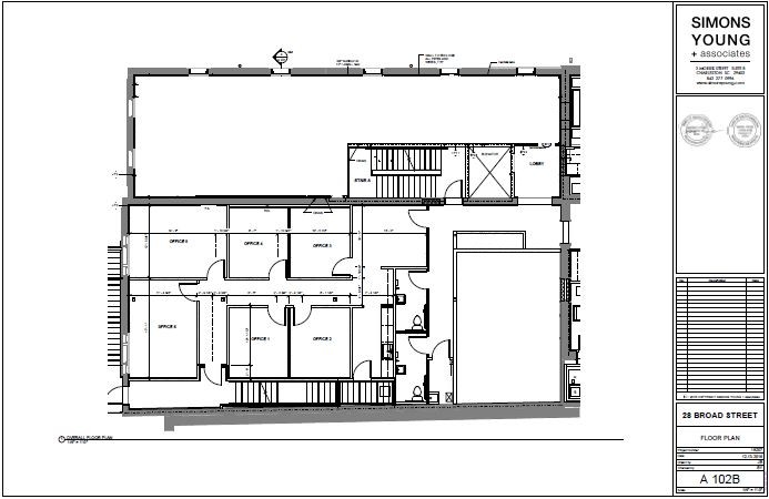 28 Broad St, Charleston, SC à louer Plan d’étage– Image 1 sur 1