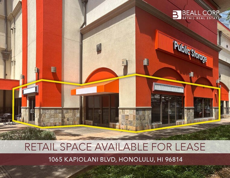 1065-1067 Kapiolani Blvd, Honolulu, HI à louer - Photo de l’immeuble – Image 1 sur 23