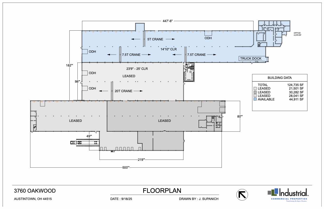 3760 Oakwood Ave, Youngstown, OH à louer Plan d’étage– Image 1 sur 9