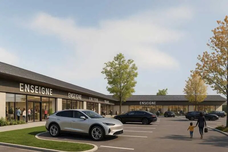 Local commercial dans Saint-Just-en-Chaussée à louer - Photo de l’immeuble – Image 1 sur 3