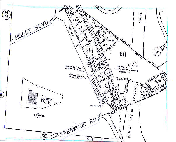 2444 Highway 34, Manasquan, NJ à louer - Plan cadastral – Image 2 sur 2