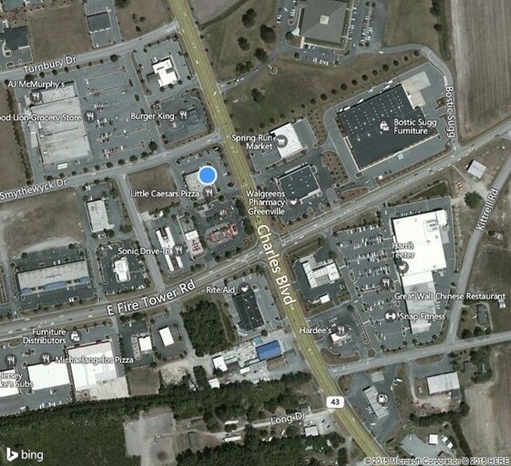 3700 Charles Blvd, Greenville, NC à louer - Plan cadastral – Image 3 sur 4
