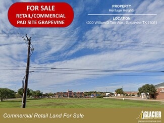 Plus de détails pour 4100 William D Tate Ave, Grapevine, TX - Terrain à vendre