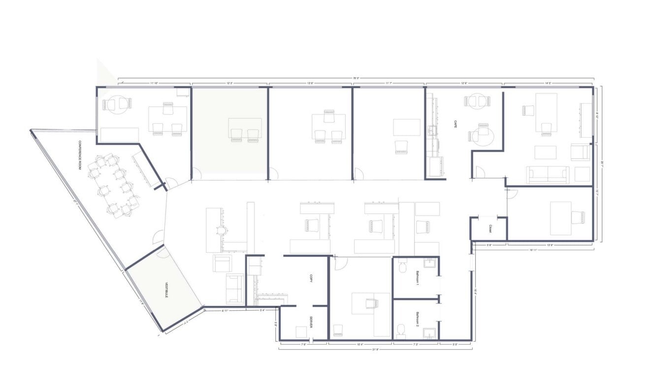 7005 S Edgerton Rd, Brecksville, OH à louer Plan d’étage– Image 1 sur 1