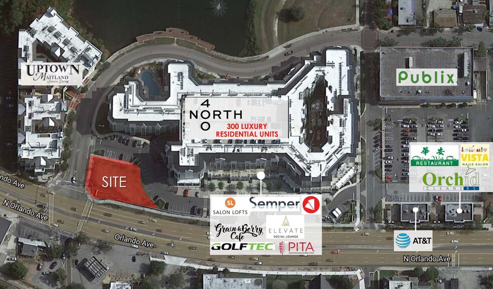450 N Orlando Ave, Maitland, FL à louer - Photo principale – Image 1 sur 5