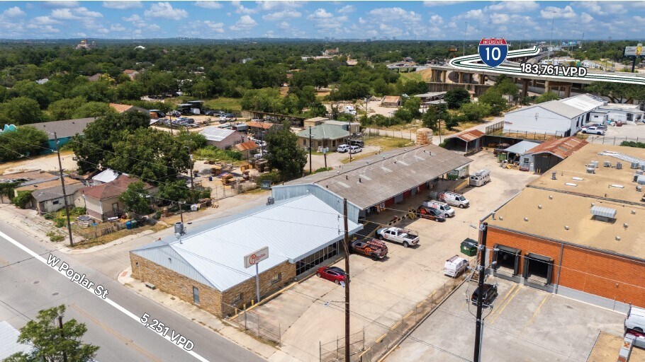 1547 W Poplar St, San Antonio, TX à vendre - Aérien – Image 2 sur 19