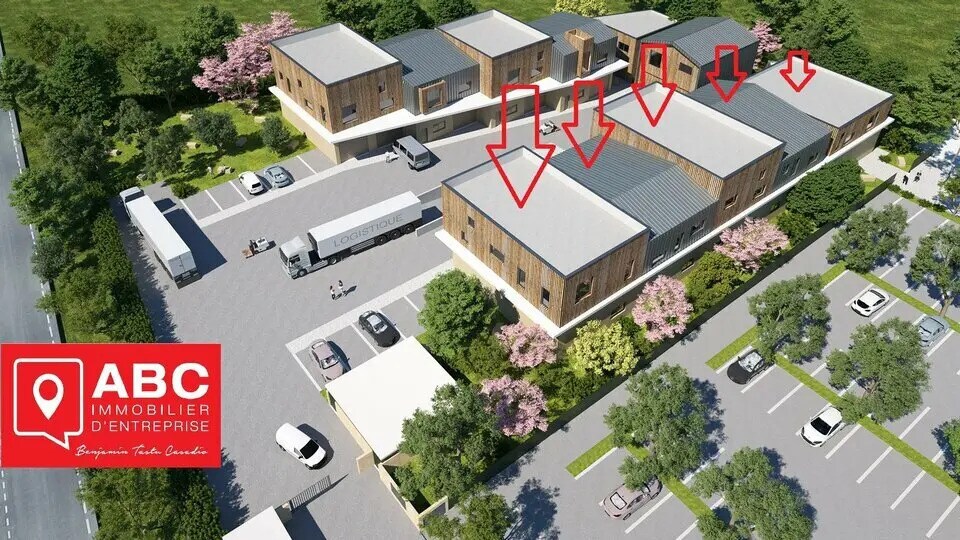 Local d'activités dans Sussargues à vendre Photo de l’immeuble– Image 1 sur 3