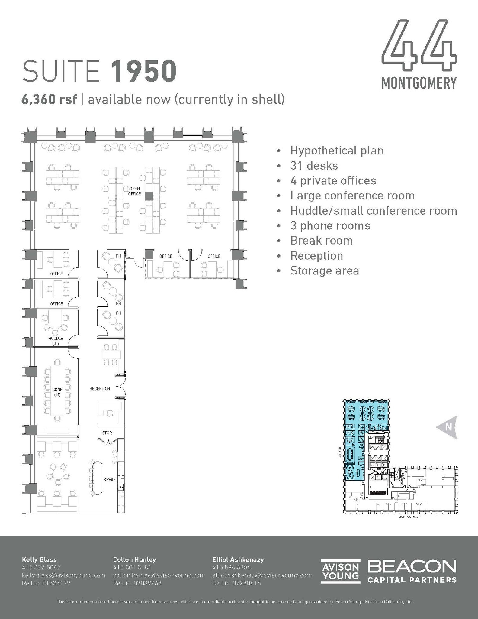 44 Montgomery St, San Francisco, CA à louer Photo intérieure– Image 1 sur 1