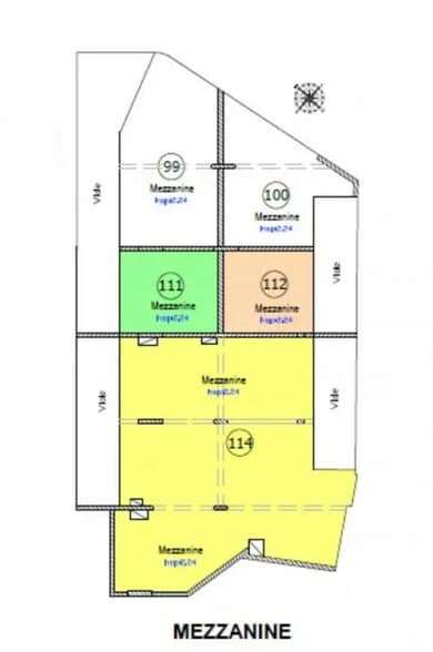 6 Rue Des Penitents Bleus, Marseille à louer - Plan d’étage – Image 2 sur 4