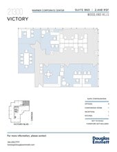 21800 Oxnard St, Woodland Hills, CA à louer Plan d’étage– Image 1 sur 1