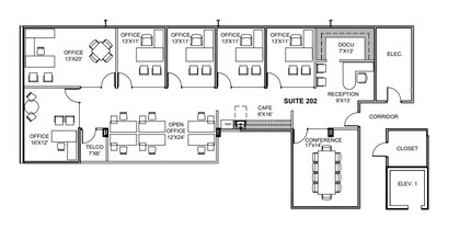 555 Heritage Dr, Jupiter, FL à louer Plan d’étage– Image 1 sur 1