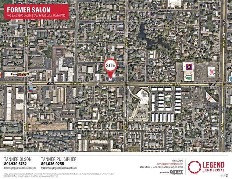 465 E 3300 S, Salt Lake City, UT à louer - Photo de l’immeuble – Image 3 sur 3