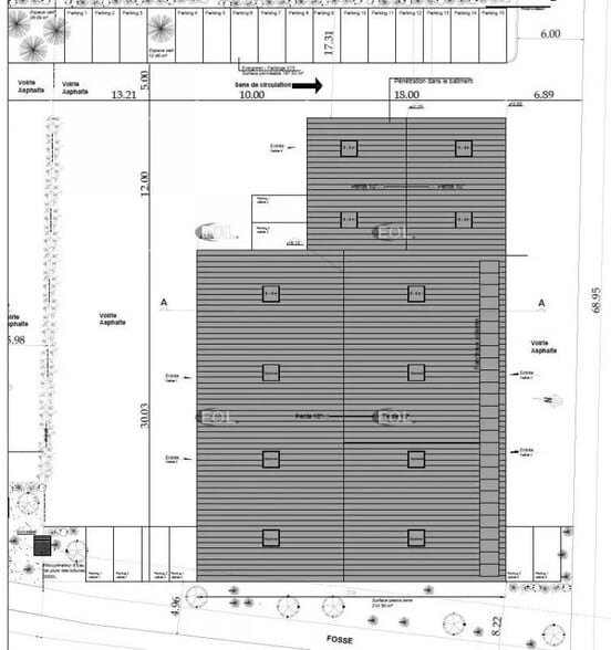Local d’activités dans Marines à louer - Plan d’étage – Image 2 sur 4