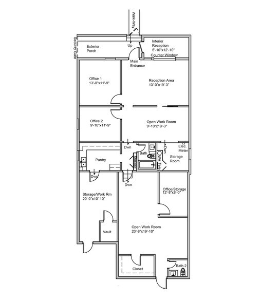 9443 Old Dixie Hwy, Miami, FL à vendre - Plan d’étage – Image 2 sur 2