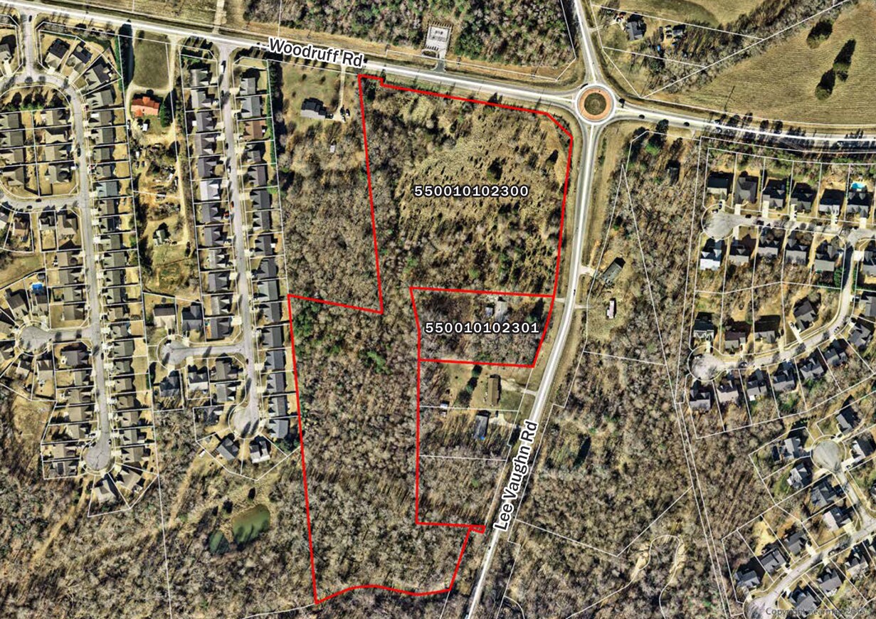 3672 Woodruff Rd, Simpsonville, SC à vendre Aérien– Image 1 sur 2