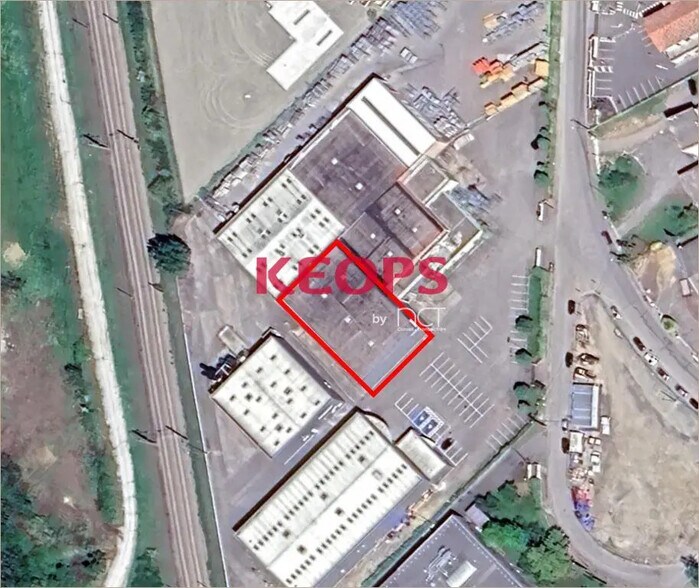 Local d’activités dans Muret à louer - Plan d’étage – Image 2 sur 2