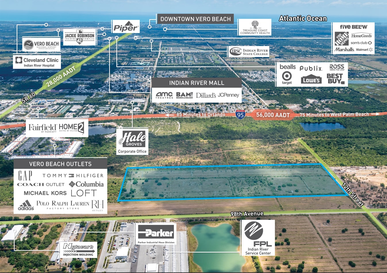12th Street St, Vero Beach, FL à vendre Aérien– Image 1 sur 4