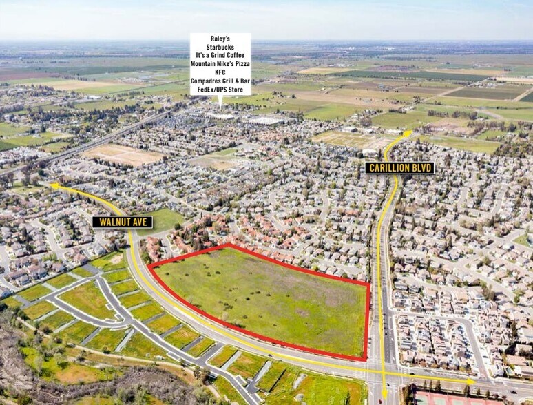 Walnut Ave, Galt, CA à vendre - Aérien – Image 2 sur 11