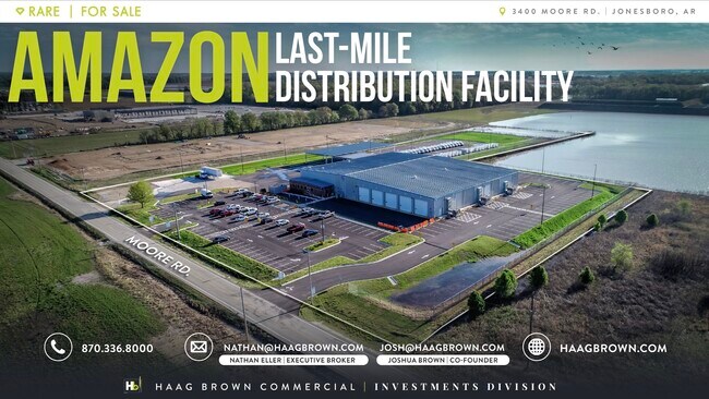 Plus de détails pour 3400 Moore Rd, Jonesboro, AR - Industriel/Logistique à vendre