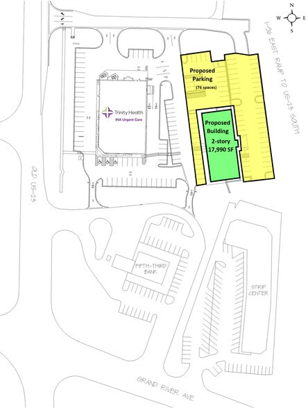Old US 23 Hwy, Brighton, MI à vendre - Plan de site – Image 3 sur 6