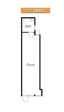 2723-2727 Van Ness Ave, San Francisco, CA à louer Plan d’étage– Image 1 sur 1