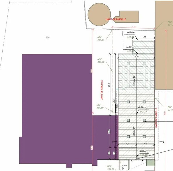 Industriel/Logistique dans Clermont-Ferrand à louer - Plan de site – Image 3 sur 5