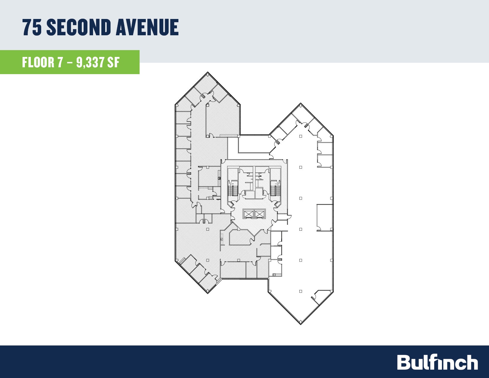 75 Second Ave, Needham, MA à louer Plan d’étage– Image 1 sur 1
