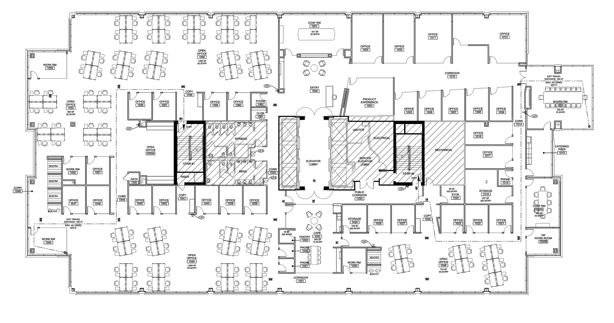 4050 W Boy Scout Blvd, Tampa, FL à louer Plan d’étage– Image 1 sur 1