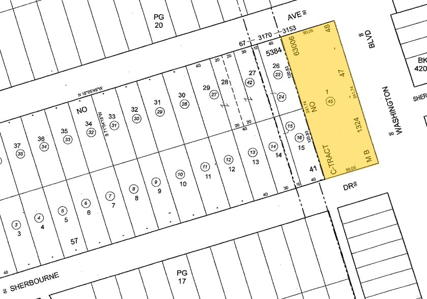 8611 Washington Blvd, Culver City, CA à louer - Plan cadastral – Image 3 sur 46