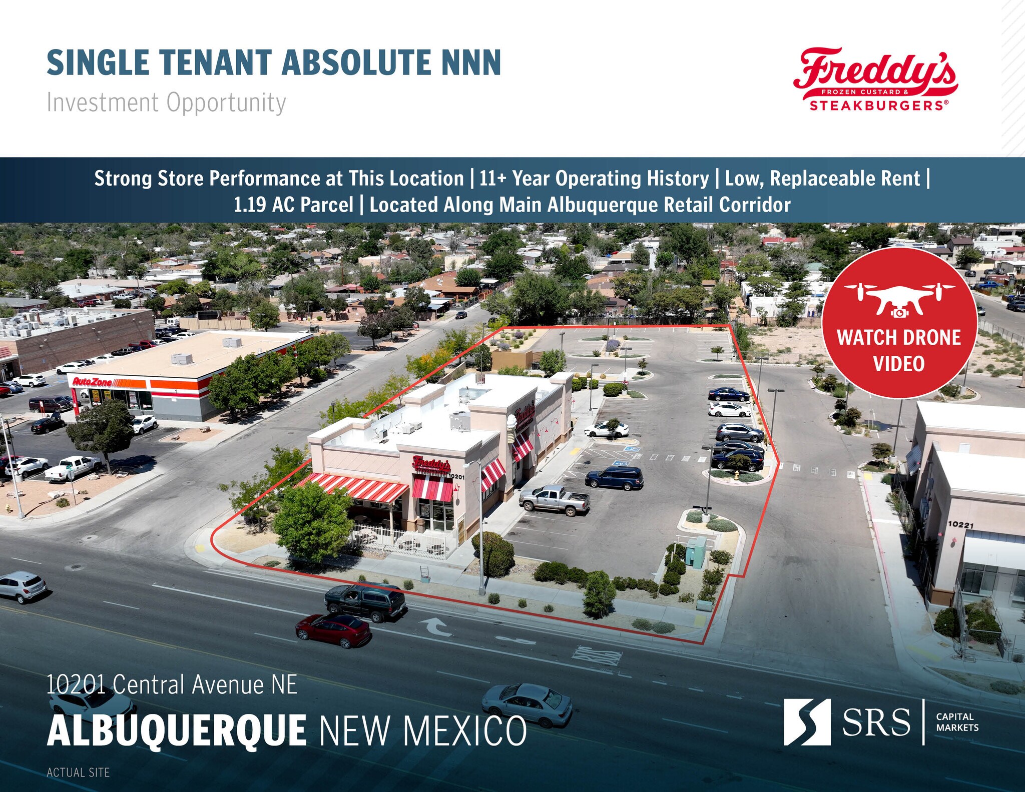 10201 Central Ave NE, Albuquerque, NM à vendre Photo de l’immeuble– Image 1 sur 11