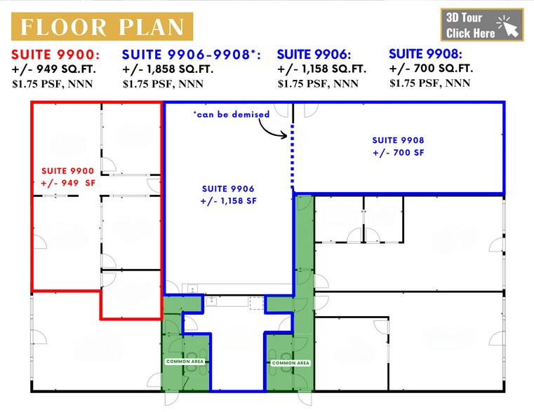 9900-9912 Fair Oaks Blvd, Fair Oaks, CA à louer - Photo de l’immeuble – Image 3 sur 9