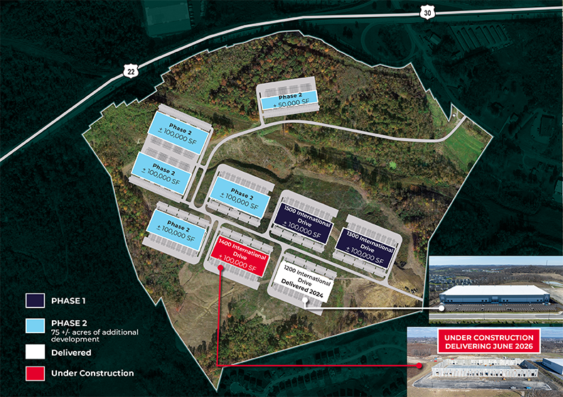 1500 International Dr, Noblestown, PA à louer - Photo principale – Image 1 sur 2
