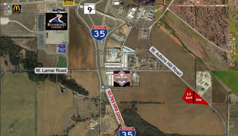 360 W Adkins Hill Rd, Norman, OK à vendre - Photo de l’immeuble – Image 2 sur 33