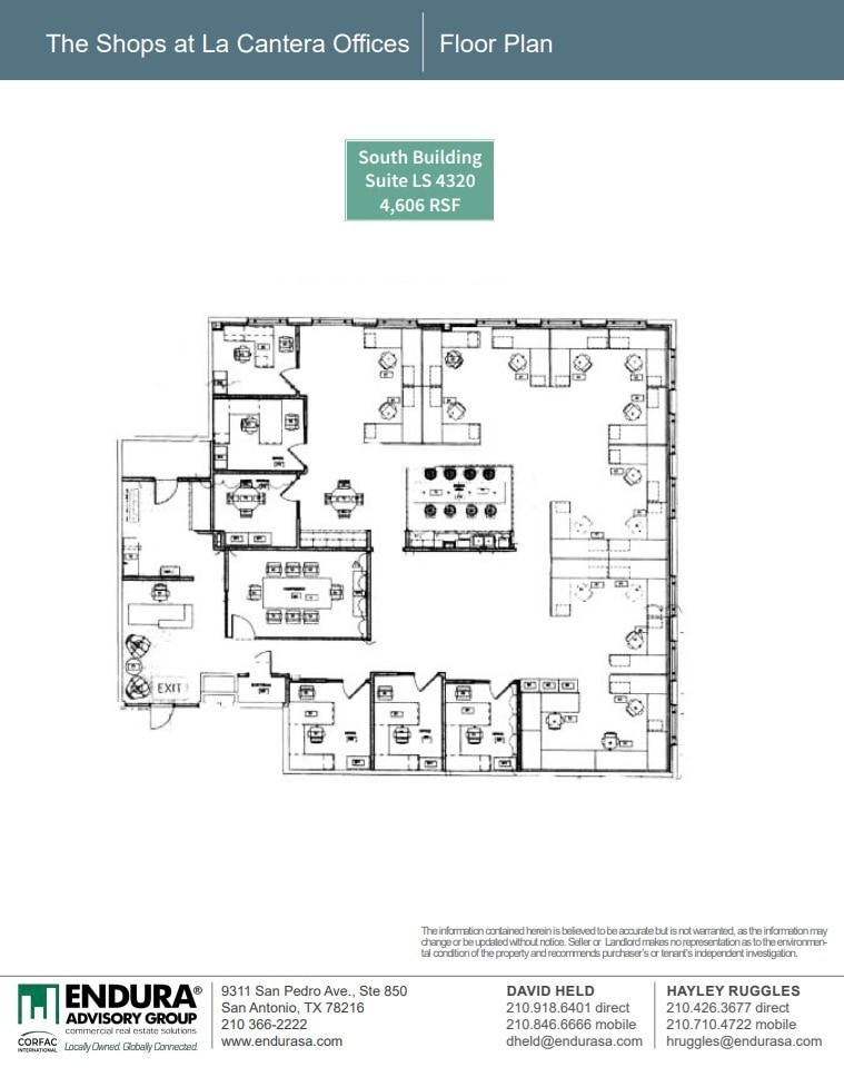 15900 La Cantera Pky, San Antonio, TX à louer Plan d’étage– Image 1 sur 1