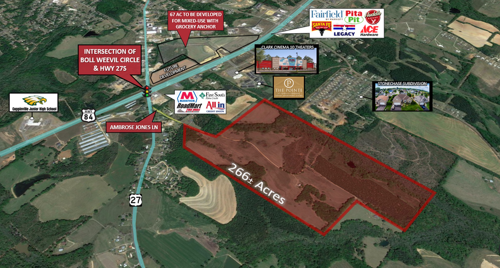 0 Ambrose Jones Lane, Enterprise, AL à vendre - Aérien – Image 2 sur 6