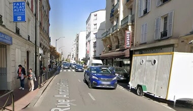 Levallois-Perret - Vue aérienne  vue de carte