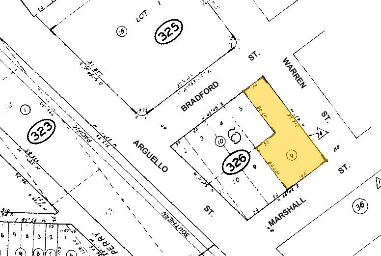 401 Warren St, Redwood City, CA à louer - Plan cadastral – Image 2 sur 12