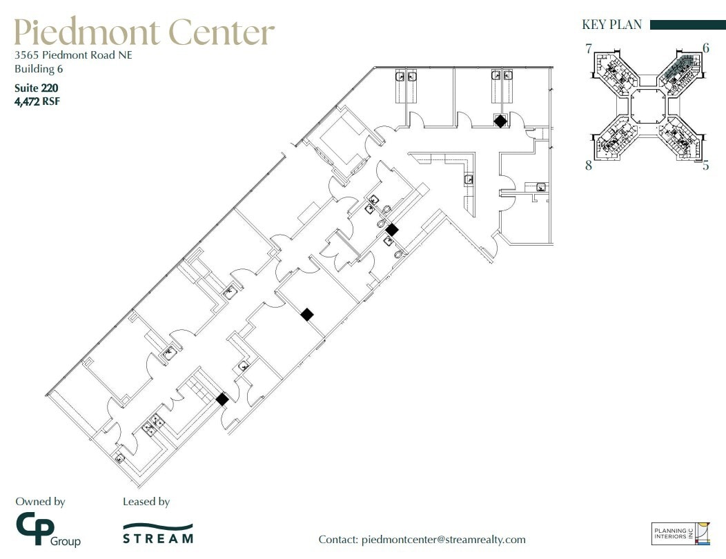 3495 Piedmont Rd NE, Atlanta, GA à louer Plan d’étage– Image 1 sur 1