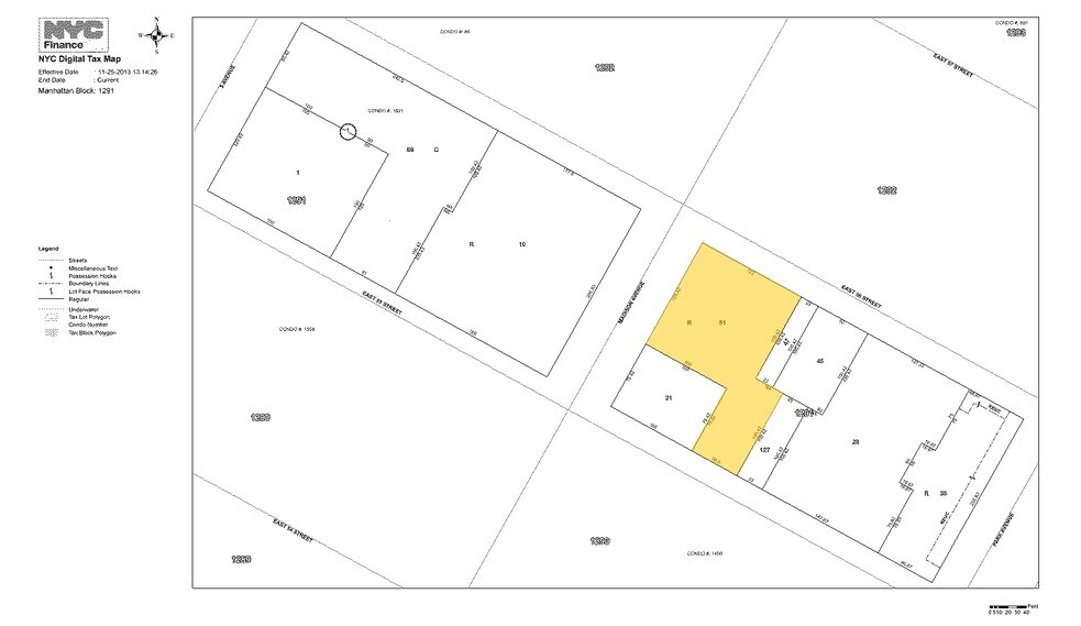 555 Madison Ave, New York, NY à louer - Plan cadastral – Image 2 sur 18