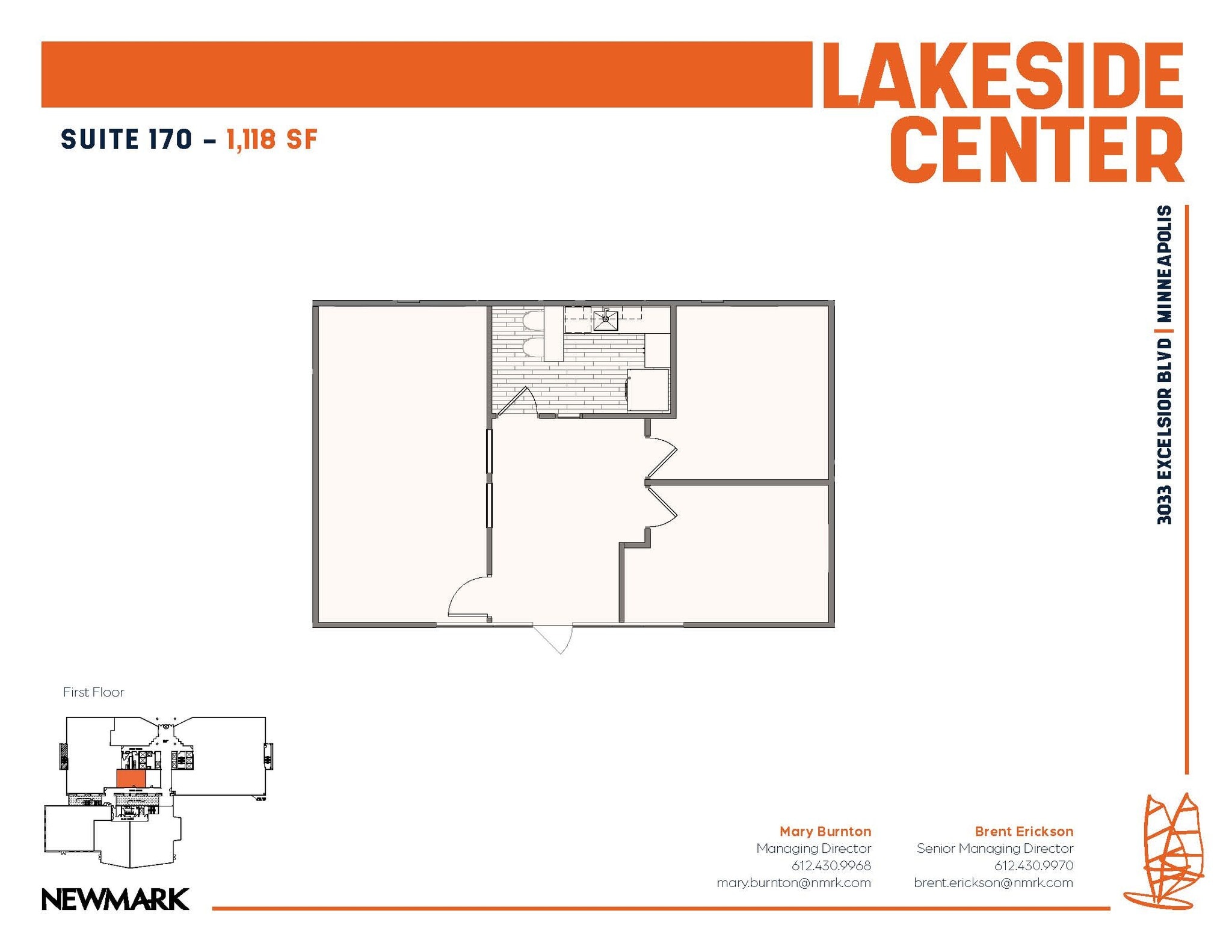 3033 Excelsior Blvd, Minneapolis, MN à louer Plan d’étage– Image 1 sur 1
