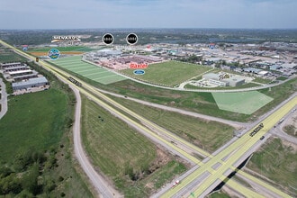 Highway 370, Omaha, NE - Vue aérienne  vue de carte - Image1
