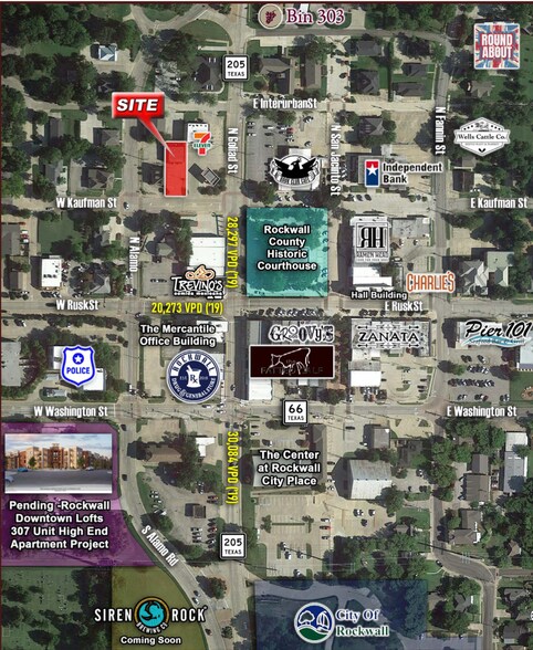 104 W Kaufman St, Rockwall, TX à louer - Photo de l’immeuble – Image 2 sur 5