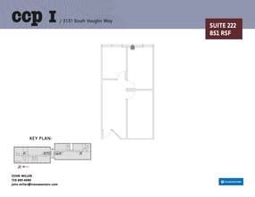 3131 S Vaughn Way, Aurora, CO à louer Plan d’étage– Image 1 sur 2