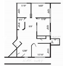 290-300 S County Farm Rd, Wheaton, IL à louer Plan d’étage– Image 1 sur 3